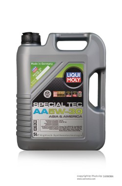 روغن موتور لیکومولی اسپشیال تک 5w-30 AA حجم پنج لیتر