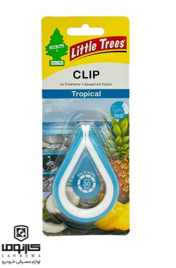 خوشبوکننده خودرو لیتل تریس مدل CLIP رایحه گرمسیری