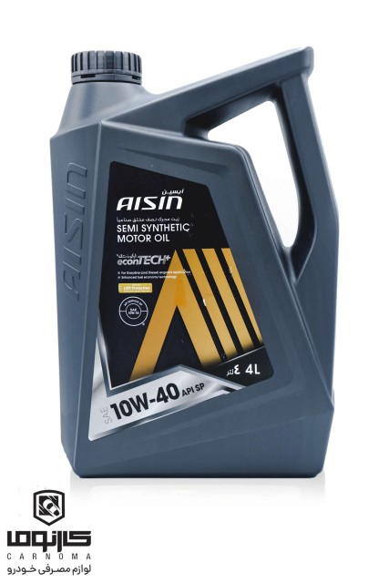 روغن موتور آیسین 10W-40 حجم چهار لیتر