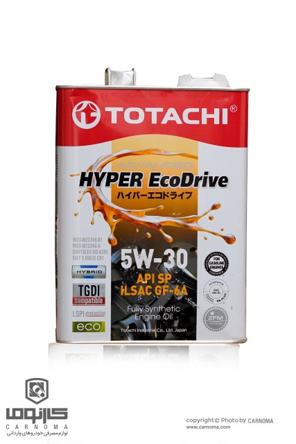 روغن موتور توتاچی 5w-30 حجم چهار لیتر (جدید)