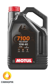 روغن موتور سیکلت موتول 10W-40 4T 7100 حجم 4 لیتر