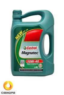 روغن موتور تمام سنتتیک کاسترول مدل مگناتک 10W-40 حجم 4 لیتر
