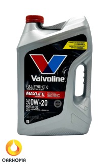 روغن موتور ولولین 0w-20 Max Life فول سنتتیک حجم 4.7 لیتر (طرح جدید)