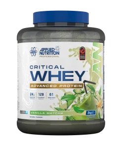پروتئین وی کریتیکال اپلاید نوتریشن ۲ کیلوگرم (طعم وانیل ماچا) | Applied Nutrition Critical Whey 2kg