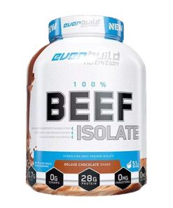 پروتئین بیف ایزوله ۱۰۰ درصد اوربیلد نوتریشن | Everbuild Nutrition 100% Beef Isolate (طعم شکلات دیلاکس - 1800 گرم)