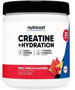 کراتین هیدریشن نوتری کاست Nutricost Creatine Monohydrate + Hydration