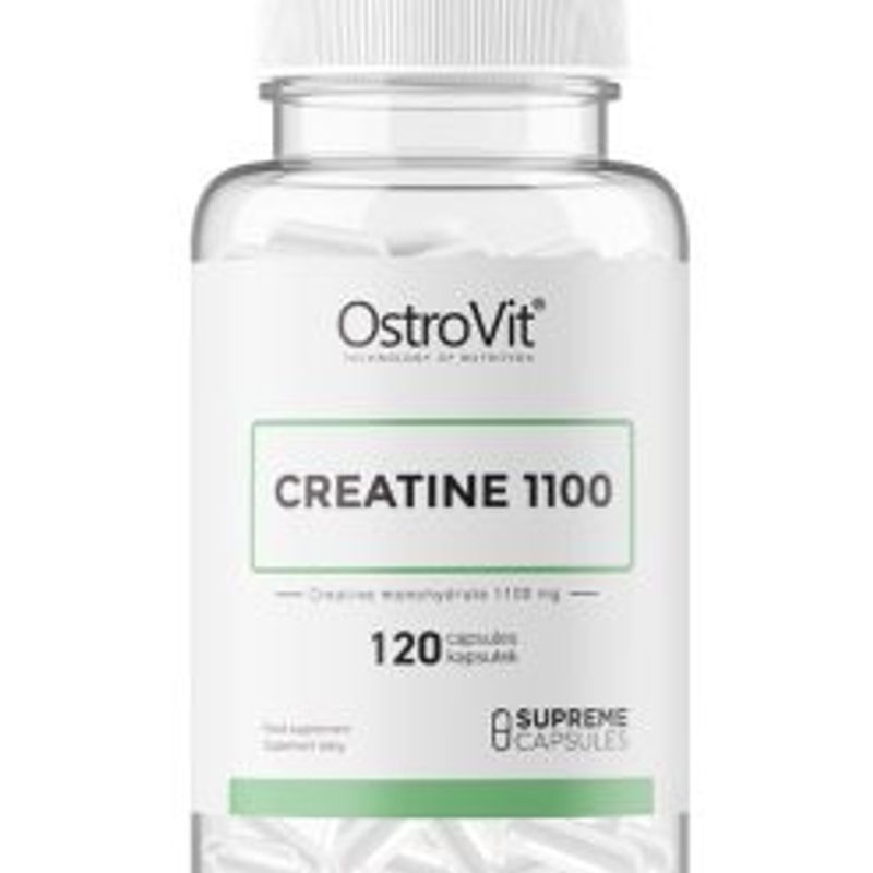 کپسول کراتین 1100 استرویت 120 عددی OstroVit Creatine 1100