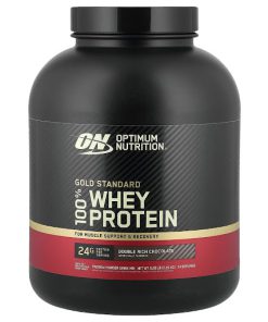 پروتئین وی گلد استاندارد اپتیموم نوتریشن | Optimum Nutrition Gold Standard 100% Whey (طعم شکلات دوبل - 2.27 کیلوگرم / 5 پوند)