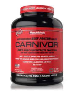 پروتئین بیف ایزولات کارنیوور ماسل‌مدز | MuscleMeds Carnivor Beef Protein Isolate (طعم پانچ میوه - 2.1 کیلوگرم / 4.6 پوند)