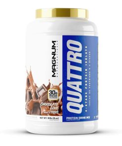 پروتئین وی کواترو مگنوم | Magnum Quattro 4-Stage Protein Isolate (طعم عشق شکلاتی - 2 کیلوگرم / 4 پوند)