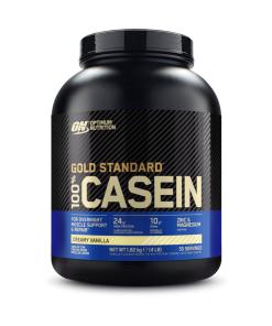 پروتئین کازئین گلد استاندارد اپتیموم نوتریشن | Optimum Nutrition Gold Standard 100% Casein (طعم وانیل خامه‌ای - 1820 گرم / 4 پوند)