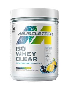 پودر کلیر وی ایزوله ماسل تک | Muscletech Iso Whey Clear 506g