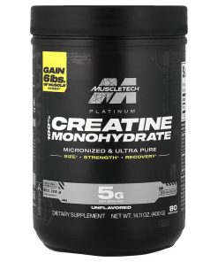 کراتین پلاتینیوم ماسل تک اصل MuscleTech Platinum 100% Creatine Monohydrate
