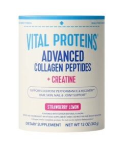 کلاژن و کراتین ویتال پروتئینز Advanced Collagen Peptides + Creatine