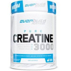 کراتین مونوهیدرات 3000 اوربیلد 300 گرم EVERBUILD Creatine Monohydrate 3000