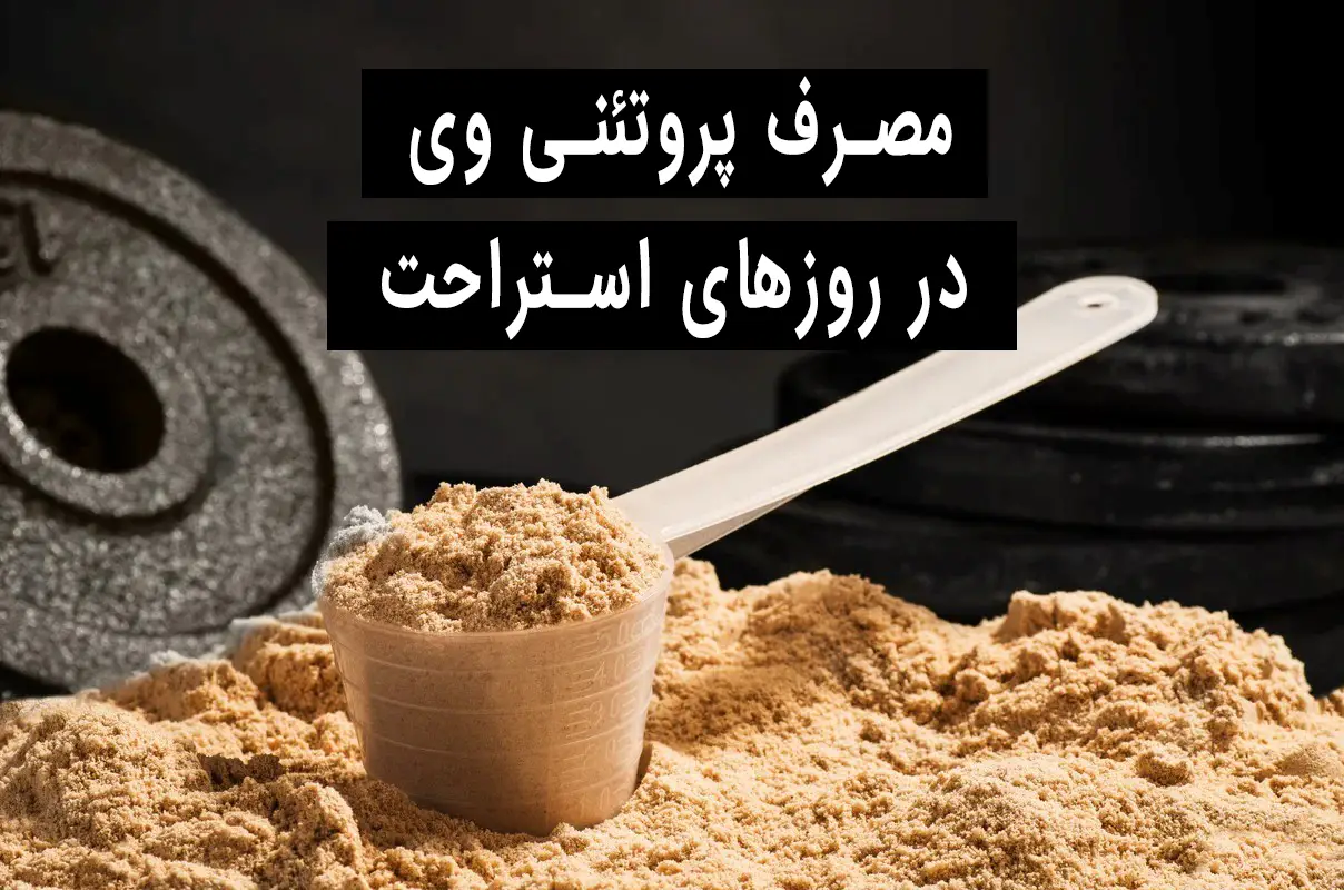 نحوه مصرف پروتئین وی در روز استراحت چگونه است؟