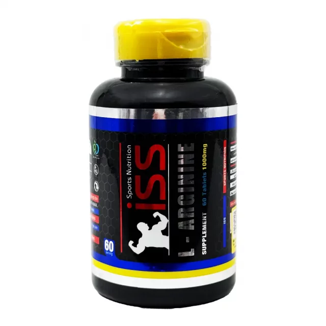 قرص ال آرژنین 1000 میلی گرمی آی اس اس - 60 عددی