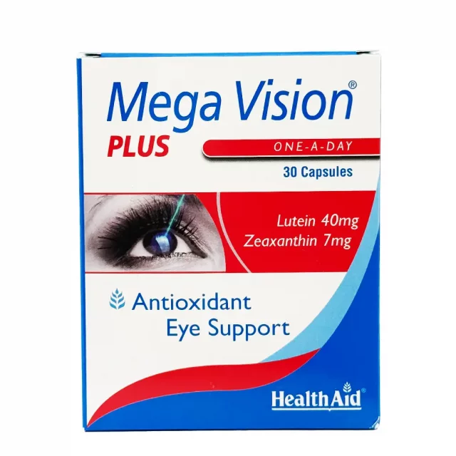 کپسول مگاویژن پلاس هلث اید - 30 عددی