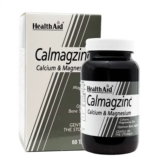 قرص کلسیم منیزیم زینک (کلمگزینک) هلث اید - 60عددی