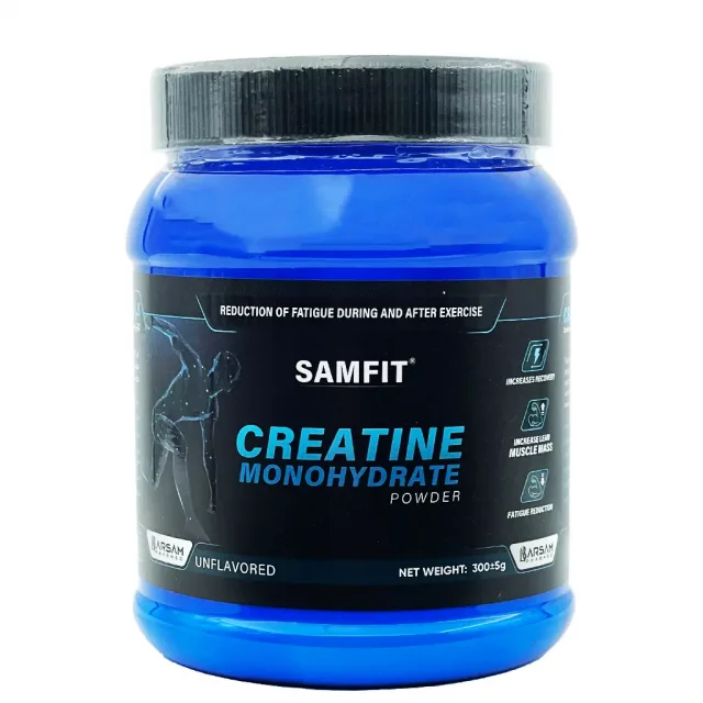 پودر کراتین منوهیدرات سام فیت - 300 گرم