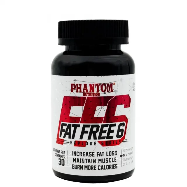 کپسول فت فری 6 فانتوم نوتریشن - 60 عددی