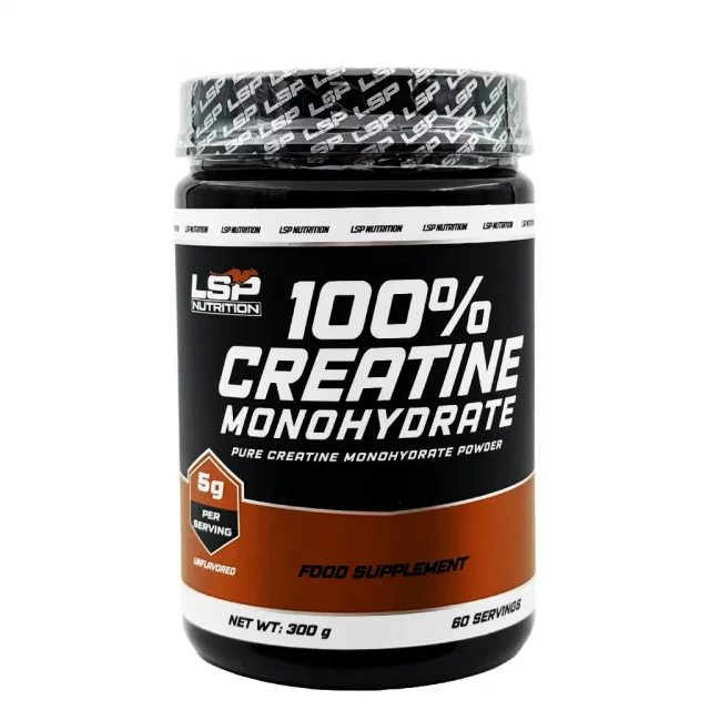 پودر کراتین منوهیدرات ال اس پی - 300 گرم