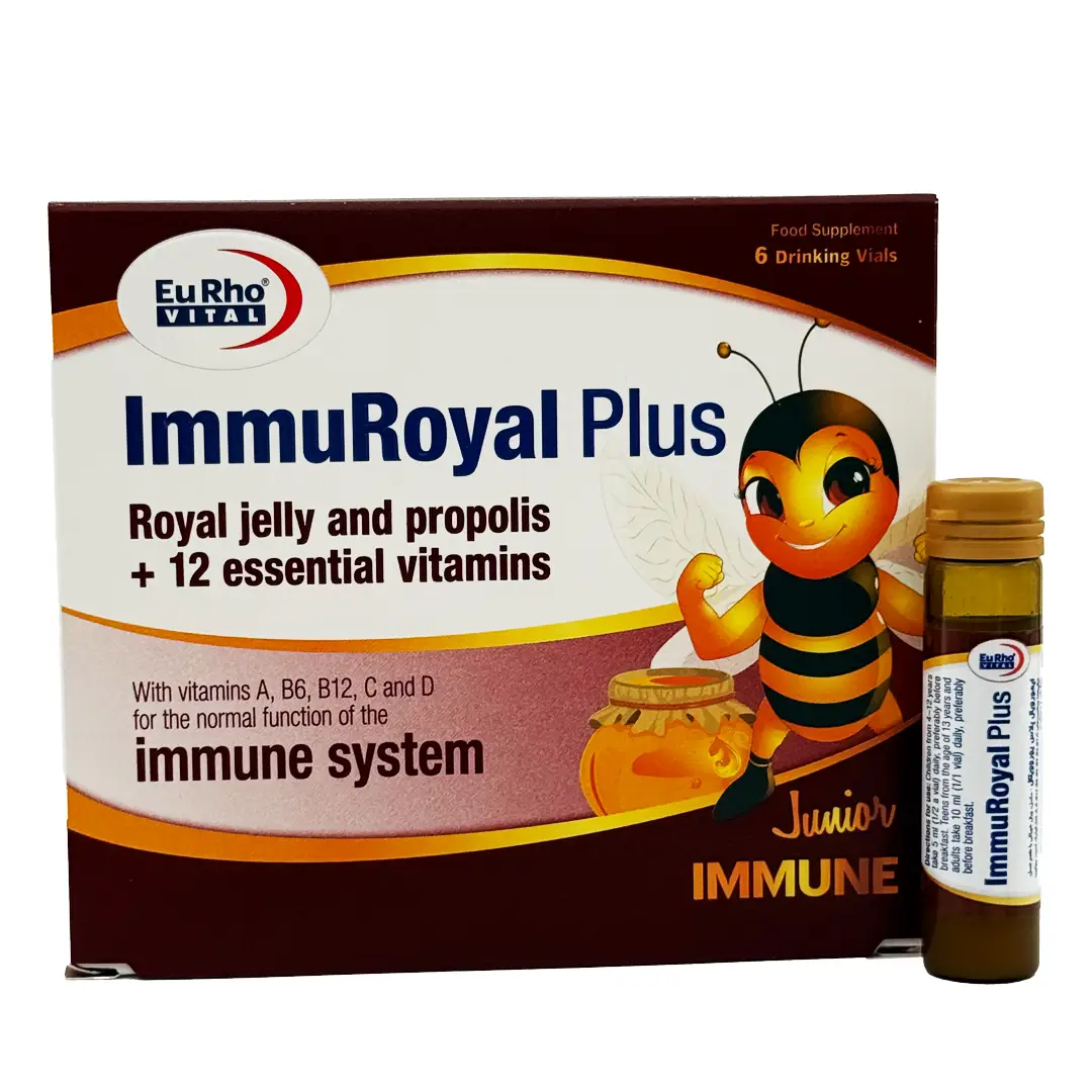 ویال خوراکی ایمو رویال پلاس یوروویتال - 6 عددی