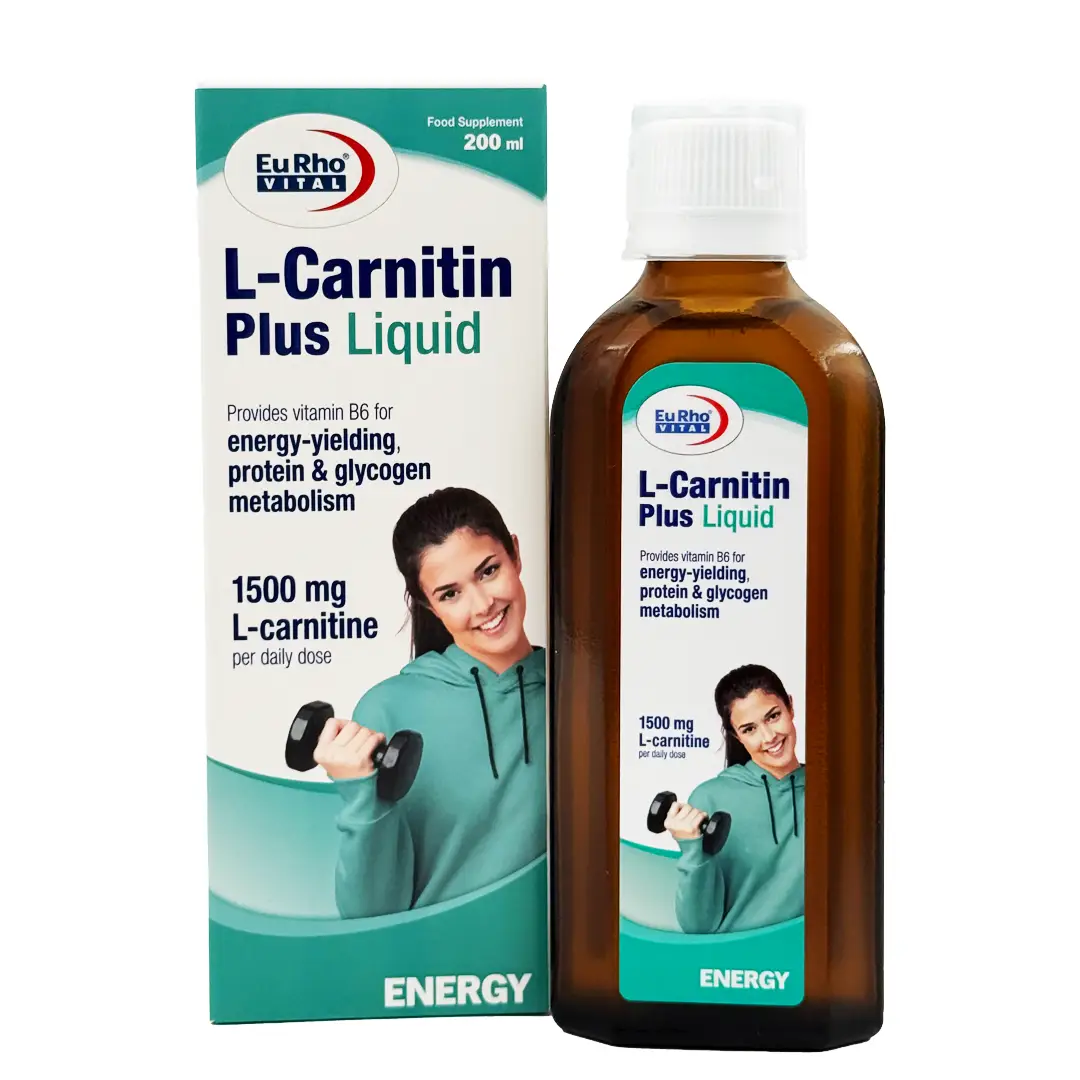شربت ال کارنیتین پلاس یوروویتال - 200 میلی لیتر
