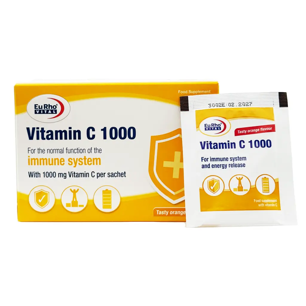 ساشه ویتامین ث 1000 یوروویتال - 30 عددی