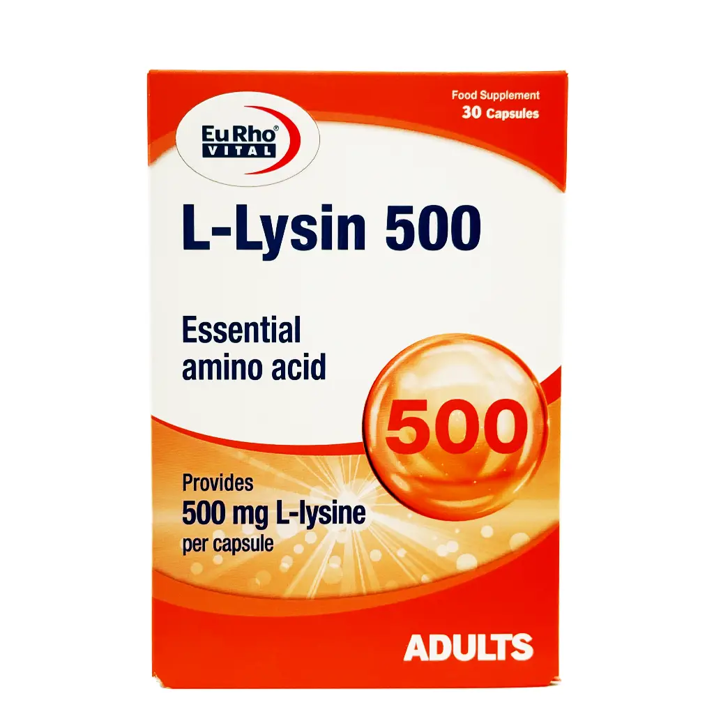 کپسول ال لیزین 500 یوروویتال - 30 عددی