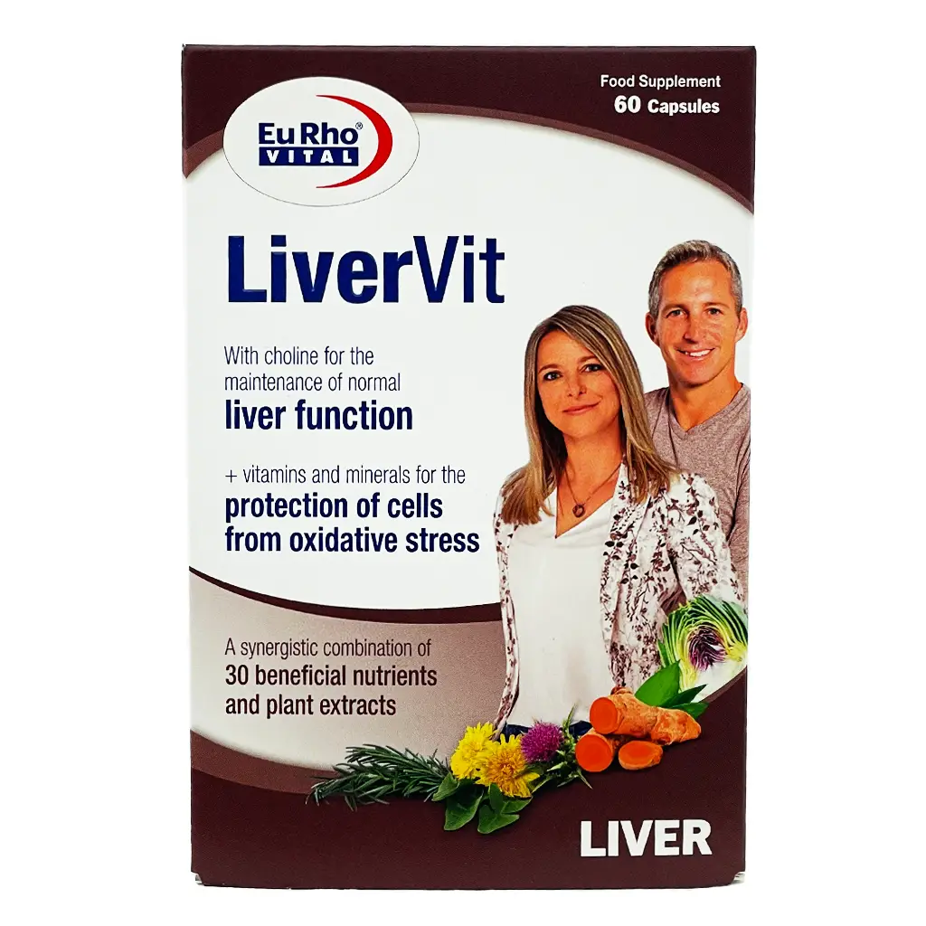 کپسول لیورویت یوروویتال - 60 عددی