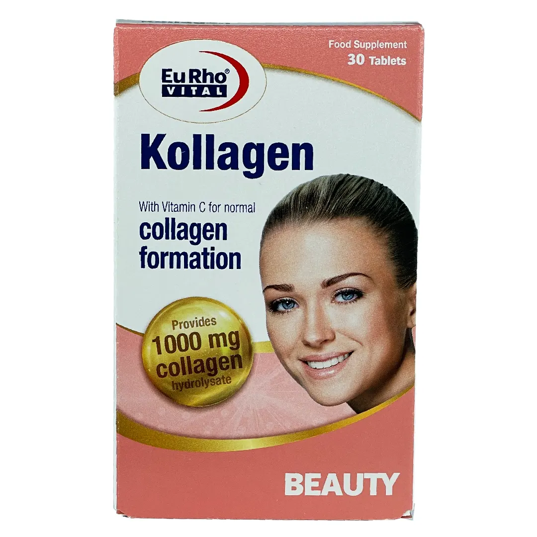 قرص کلاژن یوروویتال 1000 میلی گرمی - 30 عددی