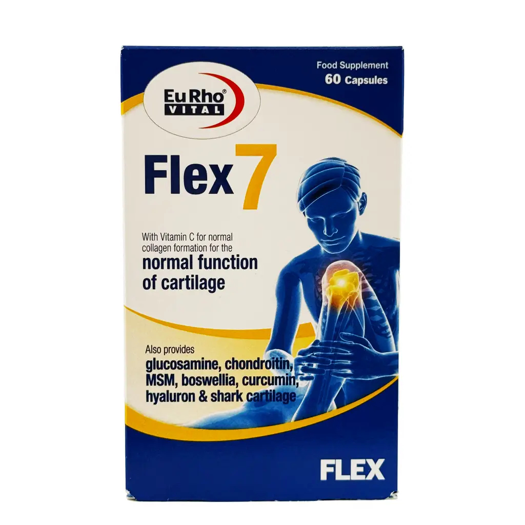 کپسول فلکس 7 یوروویتال - 60 عددی