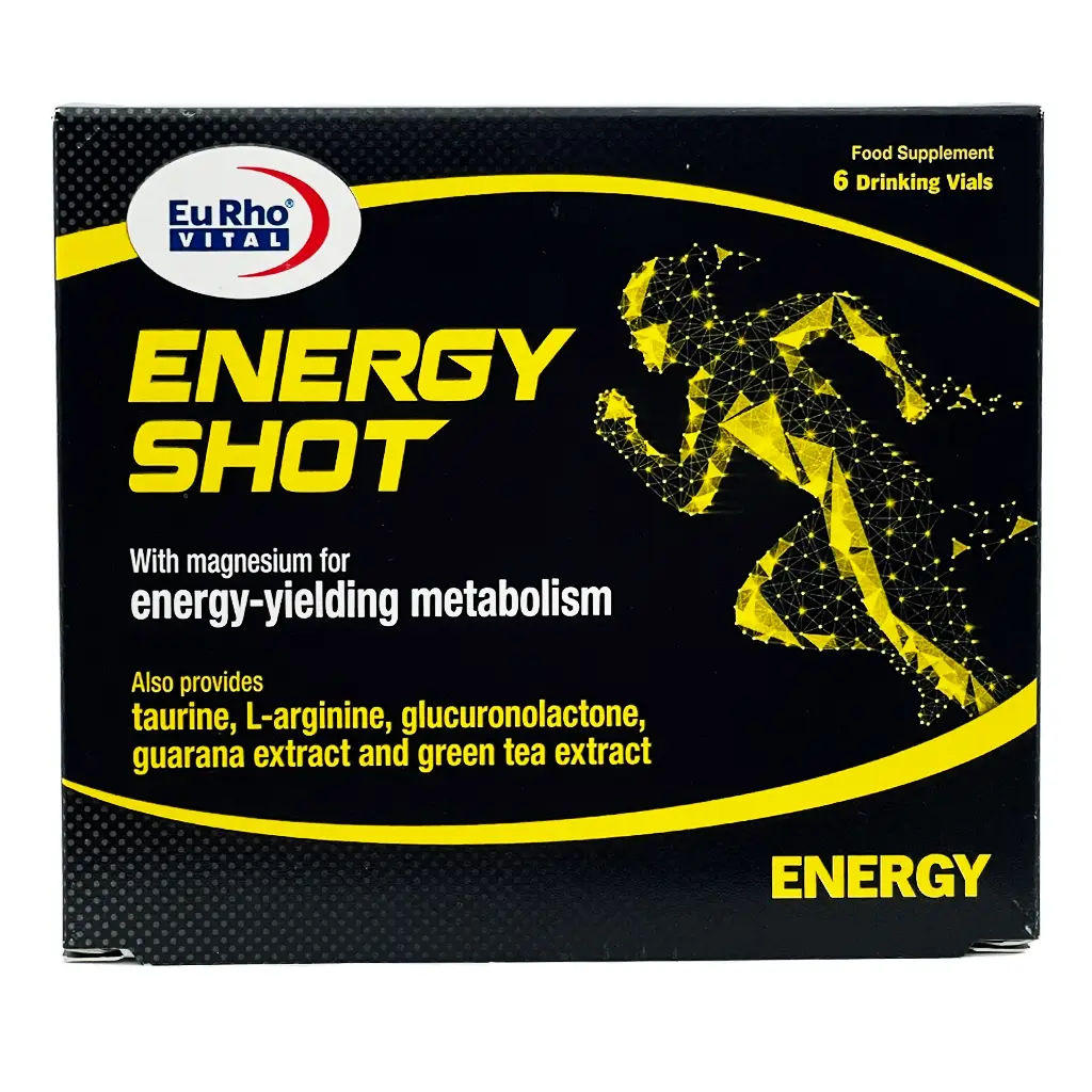ویال مایع خوراکی انرژی شات یوروویتال - 6 عددی