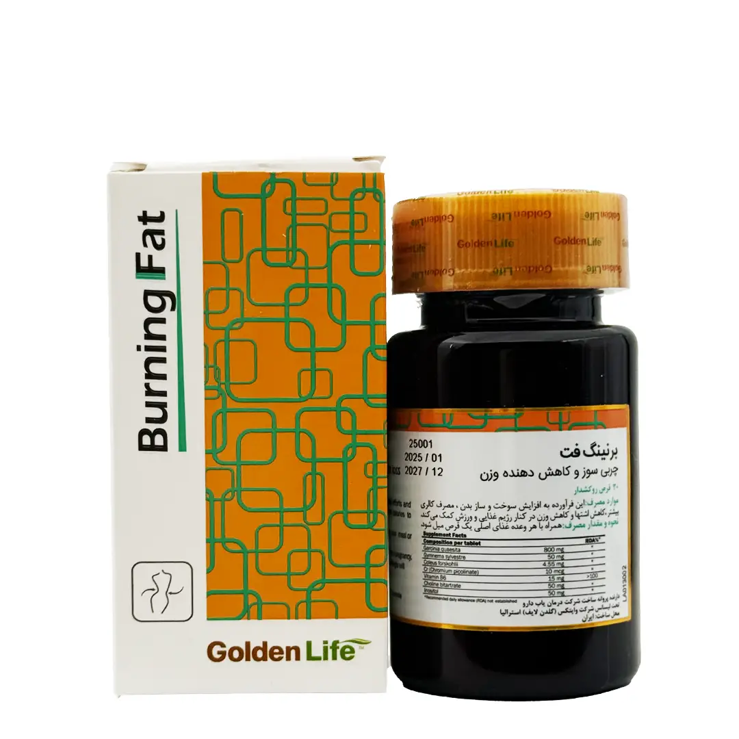 قرص برنینگ فت گلدن لایف - 30 عددی