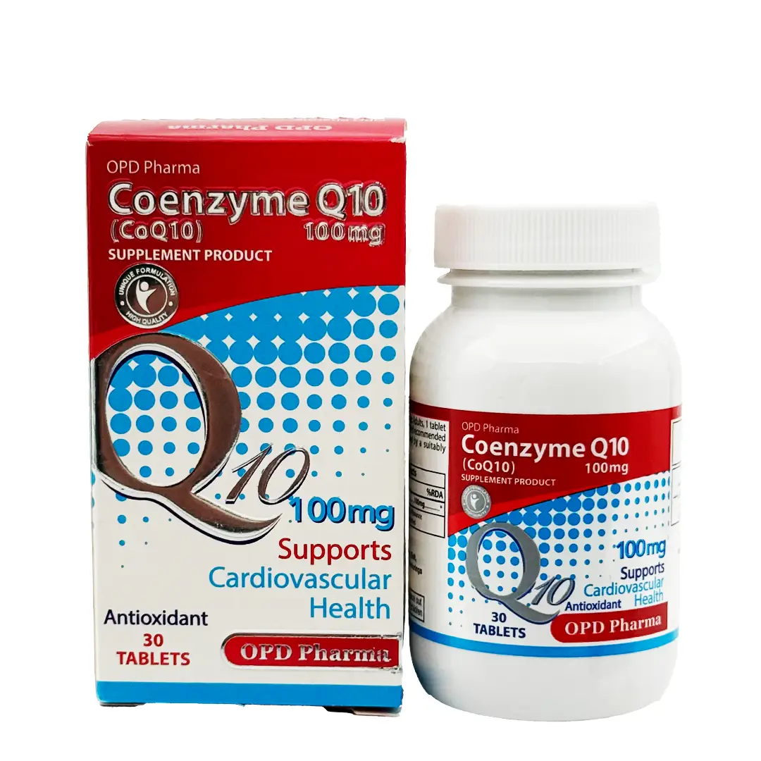 قرص کوآنزیم کیوتن 100 میلی گرم او پی دی فارما - 30 عددی