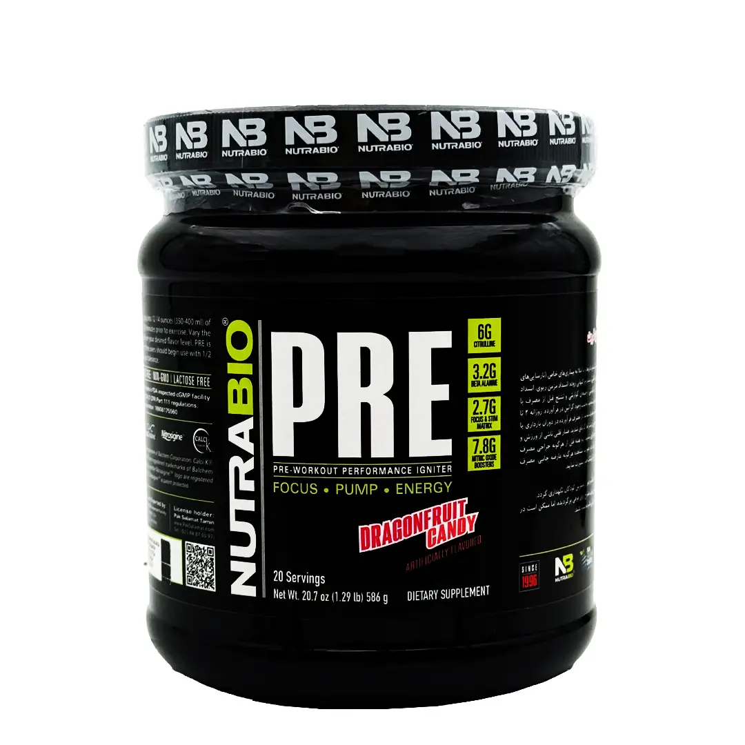 مکمل پمپ پری ورک اوت نوترابایو - 580 گرم