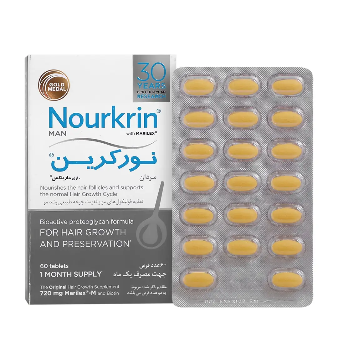 قرص نورکرین آقایان فارمامدیکو - 60 عددی