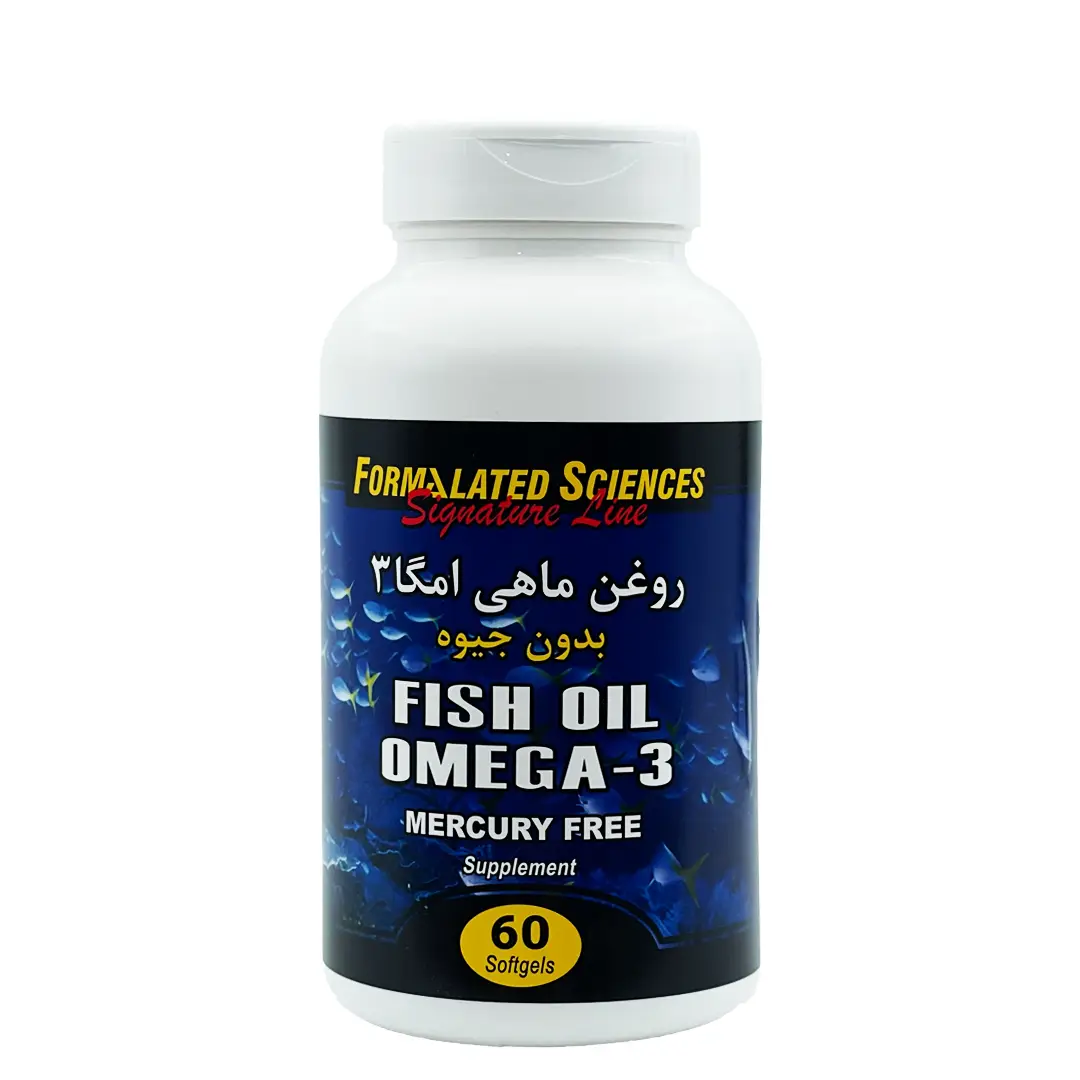 کپسول نرم روغن ماهی امگا 3 آدونیس کیش - 60 عددی