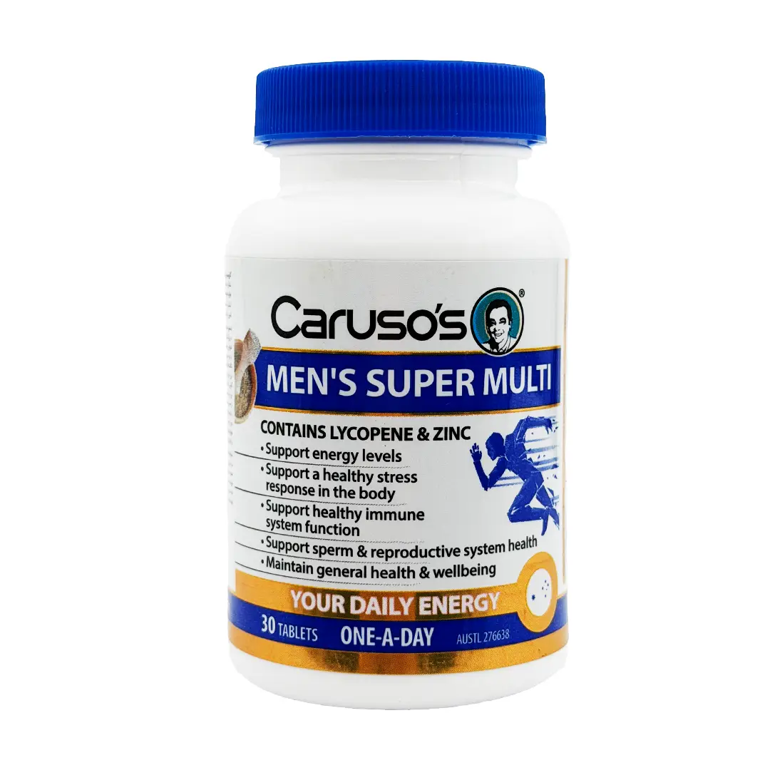 قرص مولتی ویتامین آقایان منز سوپر مولتی کاروسوس نچرال هلث - 30 عدد