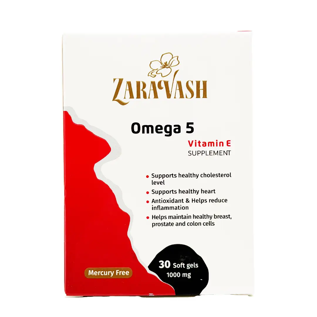 کپسول امگا 5 زراوش - 30 عددی