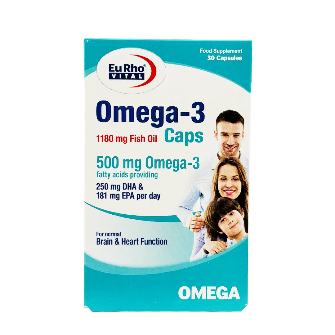 کپسول نرم امگا 3 یوروویتال - 30 عددی