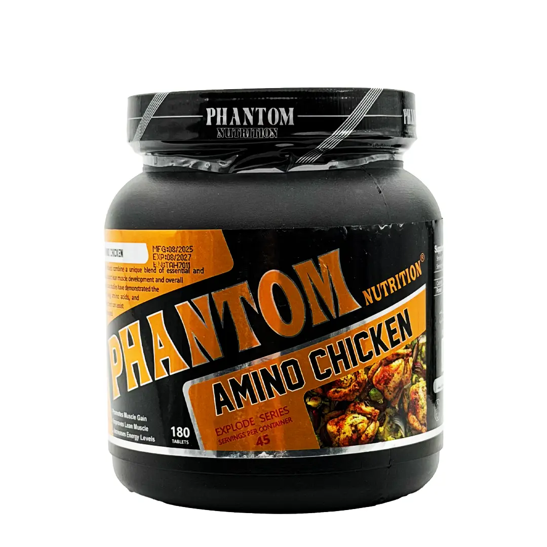 قرص آمینو چیکن فانتوم نوتریشن - 180 عددی