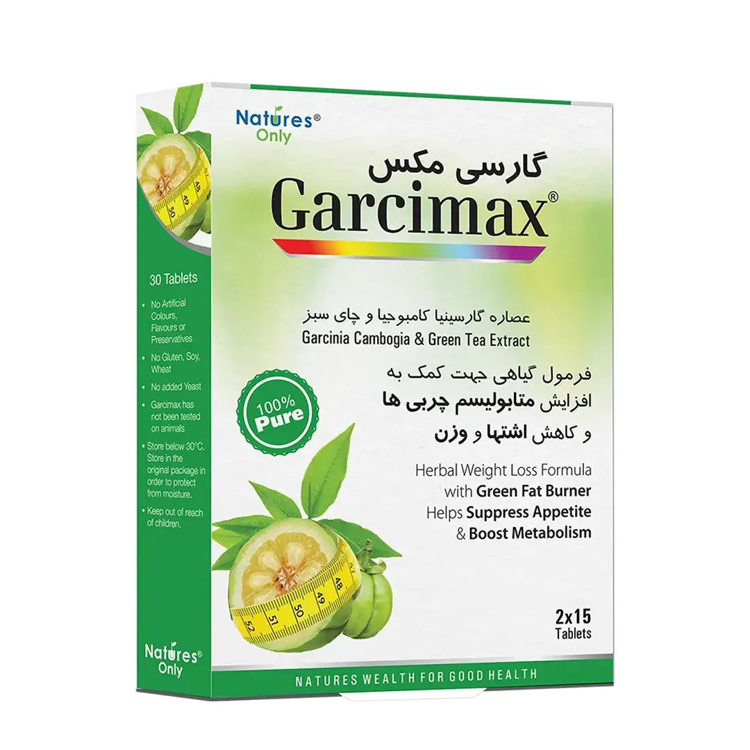 قرص گارسی مکس نیچرز اونلی - 30 عددی