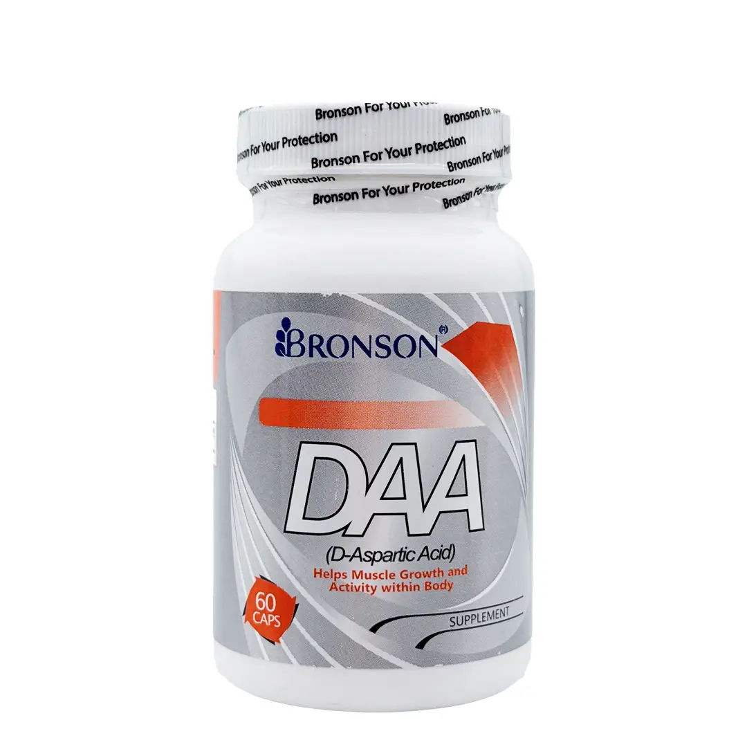 کپسول دی اسپارتیک اسید (DAA) برونسون - 60 عددی