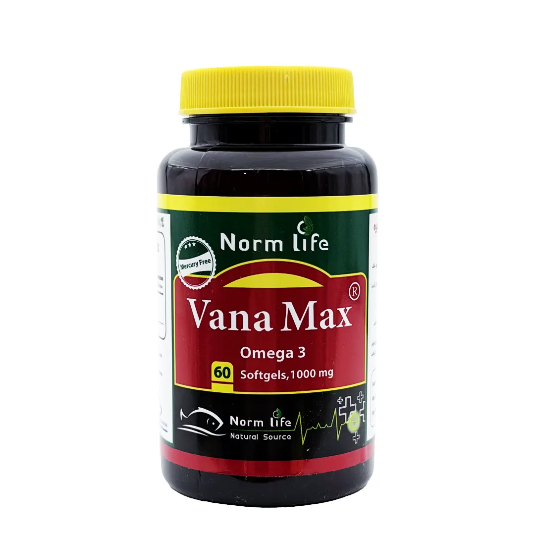 سافت ژل امگا 3 وانامکس نورم لایف - 60 عددی