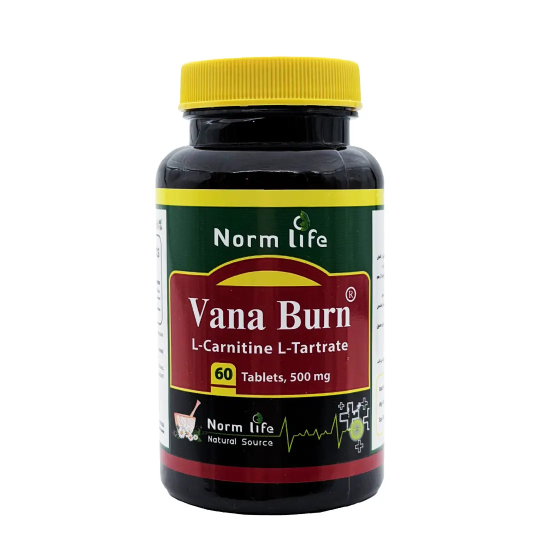 قرص وانابرن (ال کارنیتین 500 میلی گرم) نورم لایف - 60 عددی