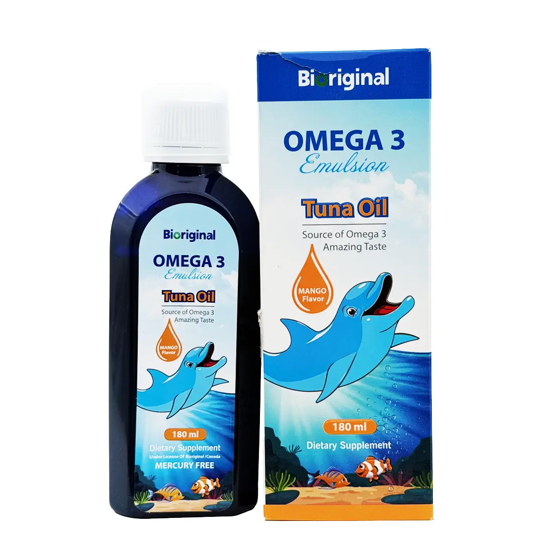امولسیون امگا3 روغن ماهی تن بایو اورجینال - 180 میلی لیتر