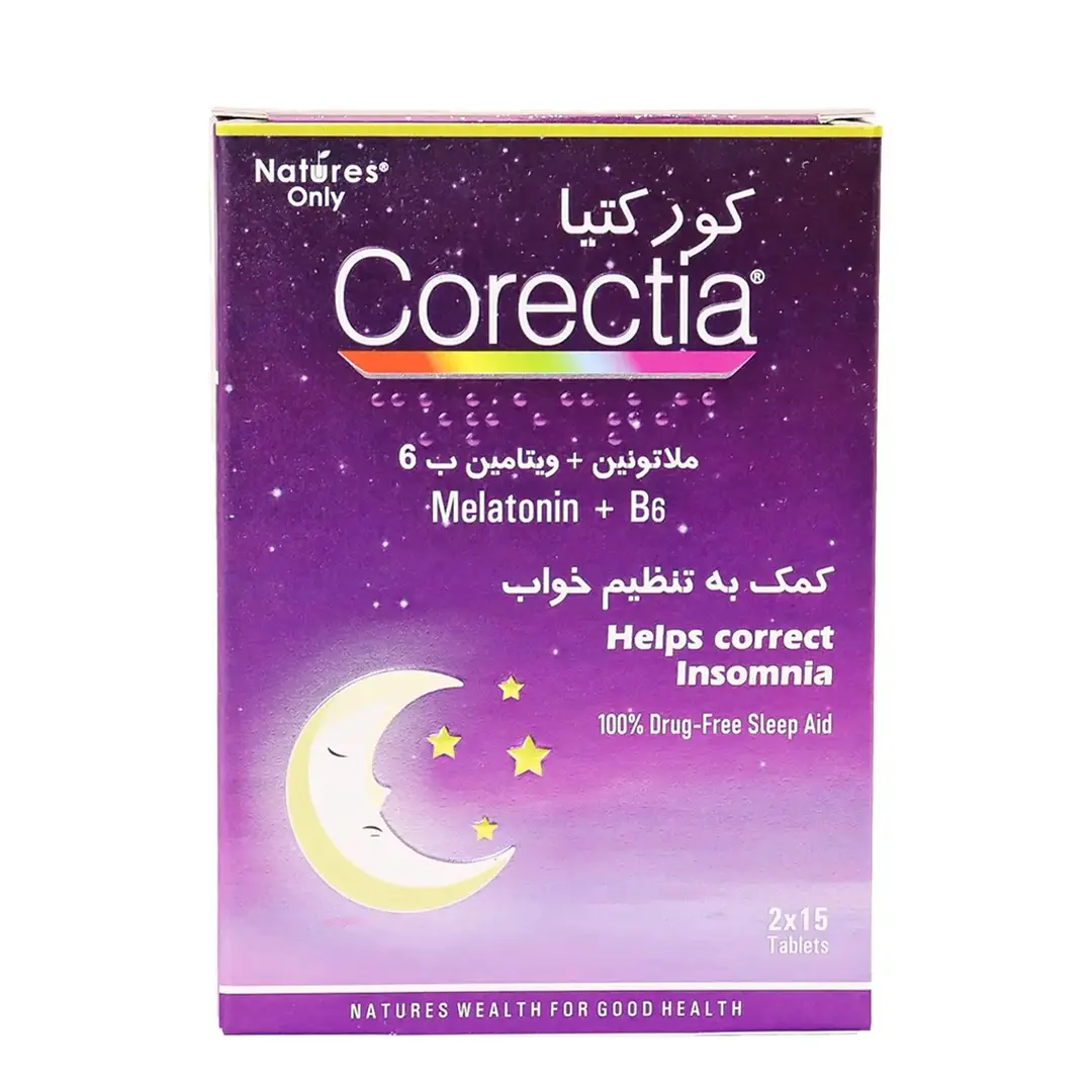 قرص کورکتیا نیچرز اونلی - 30 عددی