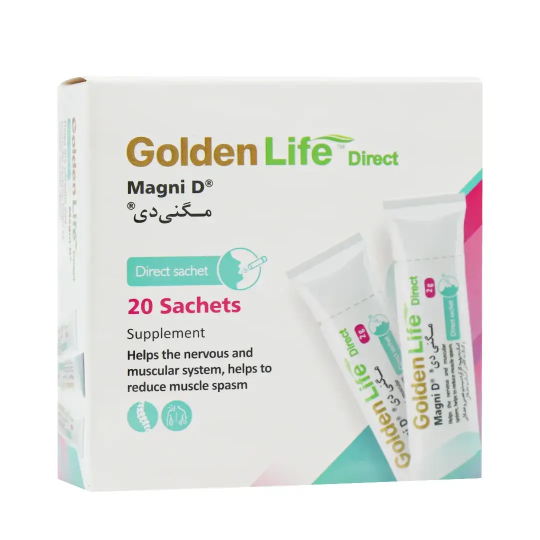 ساشه مگنی دی گلدن لایف – 20 عدد